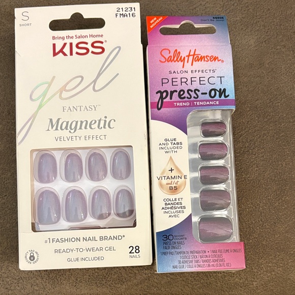 Kiss Other - Kiss Gel Fantasy Magnetic Press-On Nails - Lavender